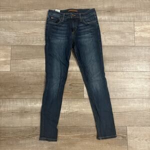 Joe's Jeans Women 28x27 Aimi Japanese Denim Blue Dark Wash Low Rise Skinny Ankle